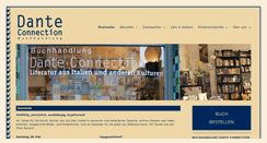 Desktop Screenshot of danteconnection.de